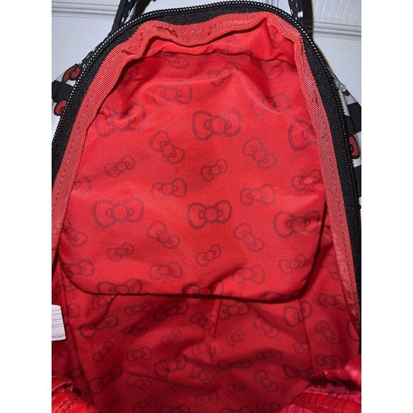 Jujube X HELLO KITTY Be Packed Backpack Dots & Stripes Bookbag Travel - Picture 14 of 16